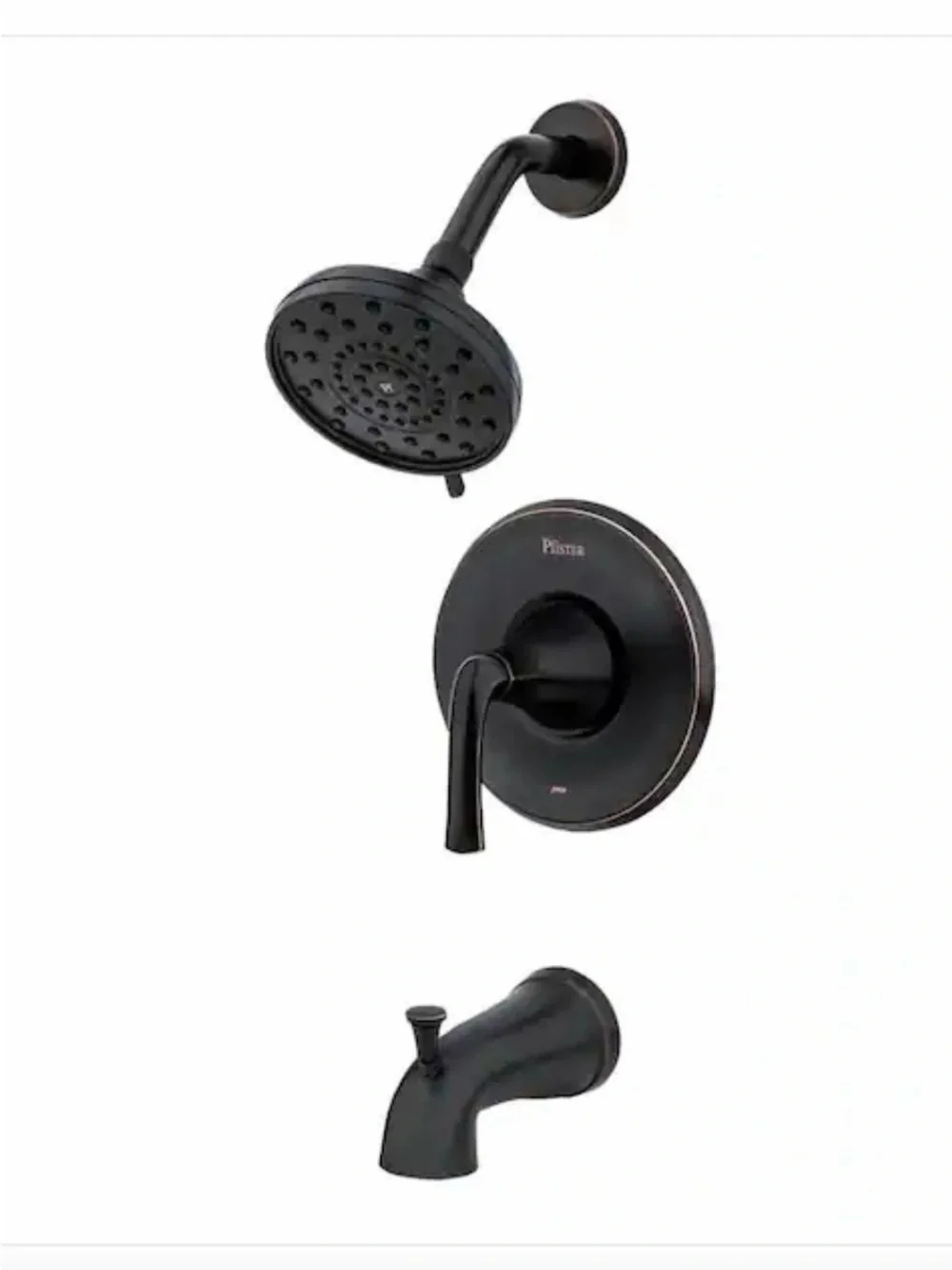 Pfister Ladera Single-Handle Tub & Shower Faucet in Matte Black, New in Box